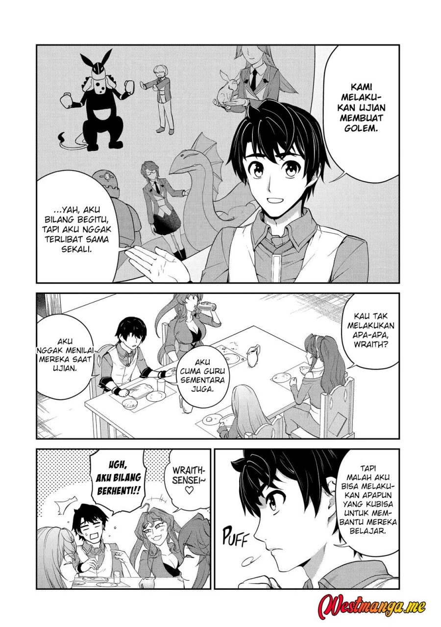Renkinjutsu-shidesu. Jichou wa Gomibako ni Sutete Chapter 30 Bahasa Indonesia